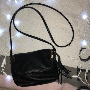 Small black crossbody bag